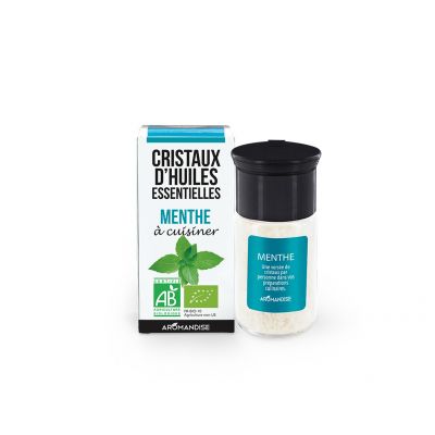 Aromandise Cristaux d'huiles essentielles - Menthe 10 g pas cher 