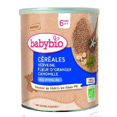 Babybio 3 Cereales Et Plantes 220g 6 Mois