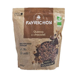 Muesli Croustillant Quinoa Chocolat 450g