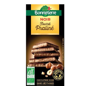 Chocolat Noir Fourre Praline 100g De Suisse
