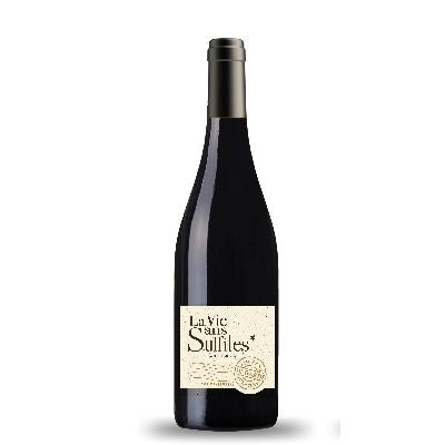 Vin Rouge La Vie Sans Sulfites 75 Cl