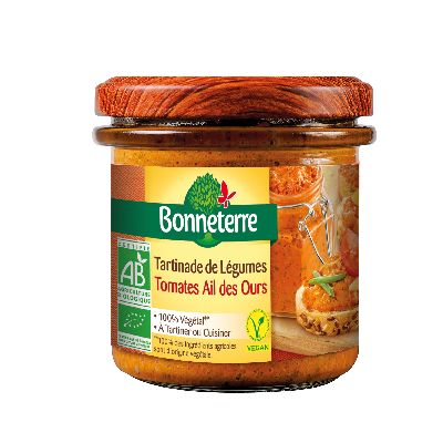 Tartinade Legumes Tomate Ail Des Ours 135 G D'allemagne