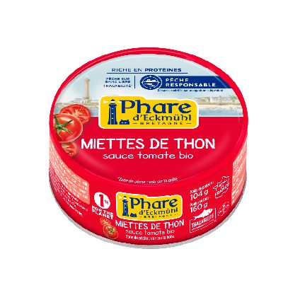 Miettes Thon** Listao Tomate 160 G
